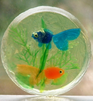 library workshops, aquarium goldfish soap making