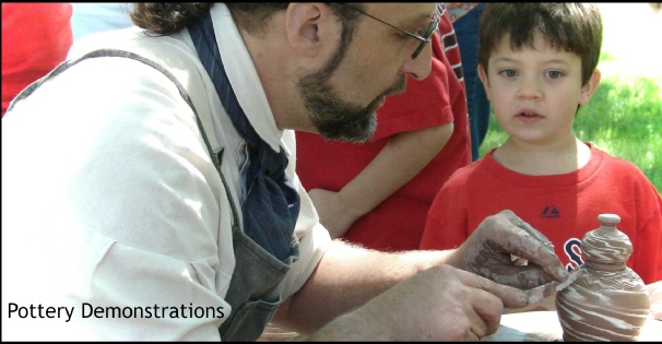 Pottery Demonstrations by Rick Hamelin