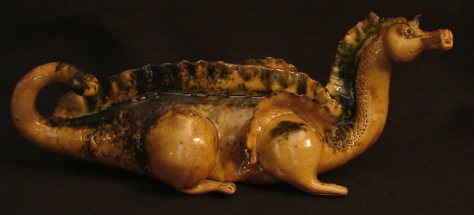 redware dragon by Rick Hamelin